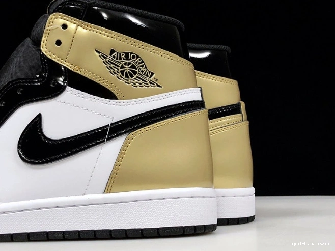 Rep Jordan Toe Air 861428-007 1 Glod High Retro 0811